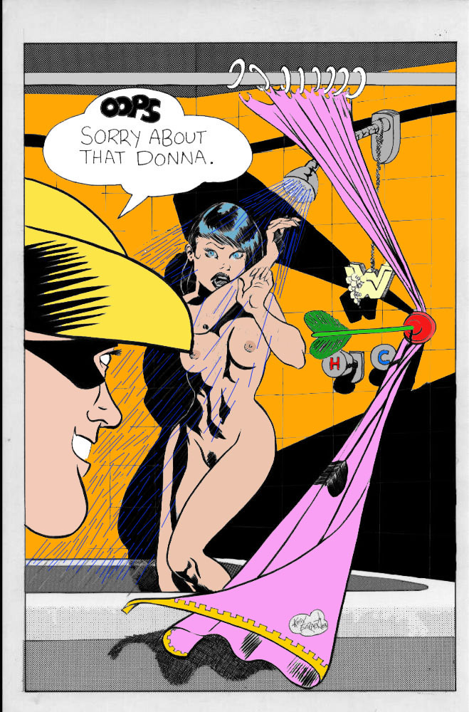 dc_comics donna_troy green_arrow_(series) nude nude_female roy_harper shower smokeyandthebandit speedy tagme teen_titans wonder_girl wonder_woman_(series)