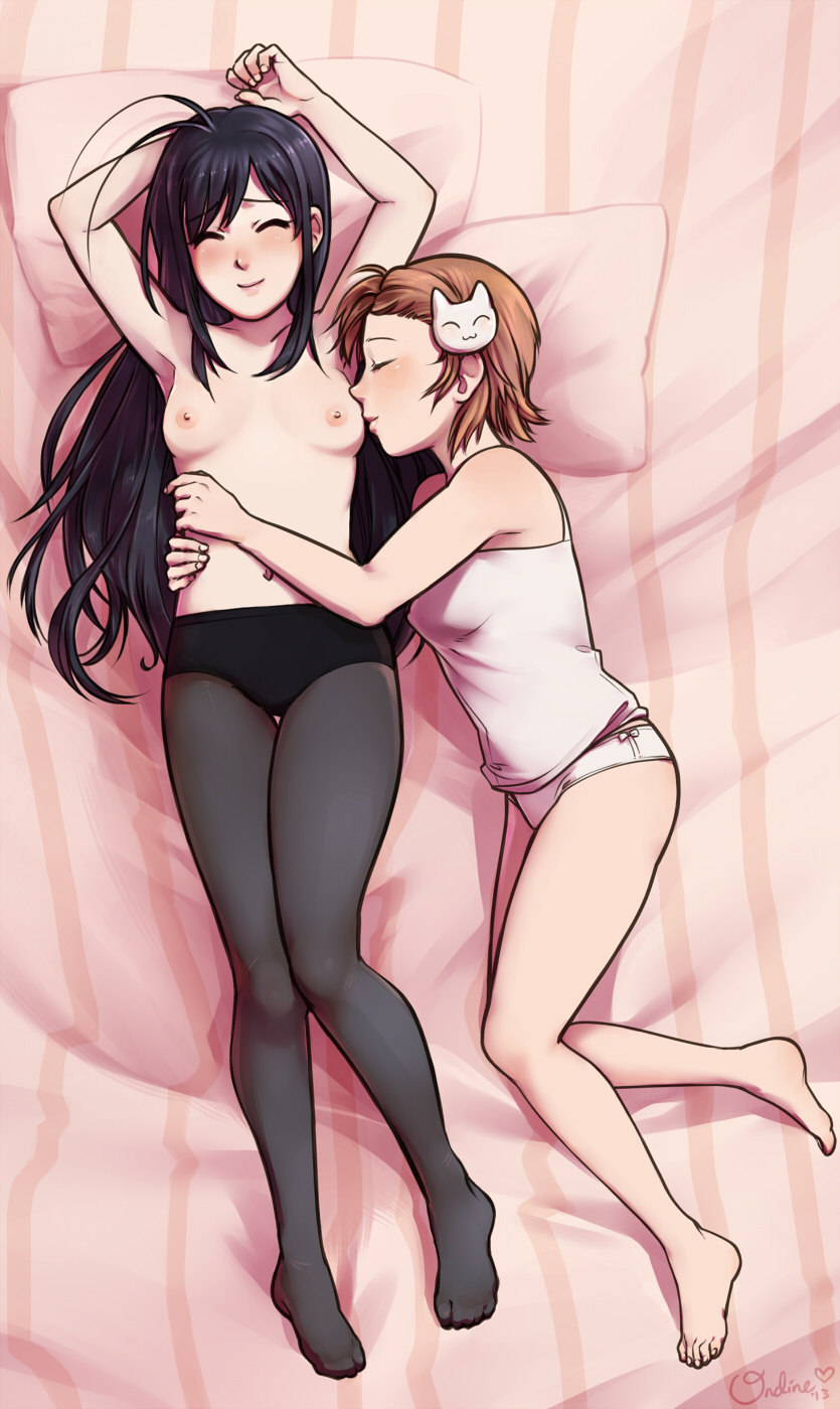 2girls accel_world chiyuri_kurashima female female_only kuroyukihime magical_ondine multiple_girls tagme yuri