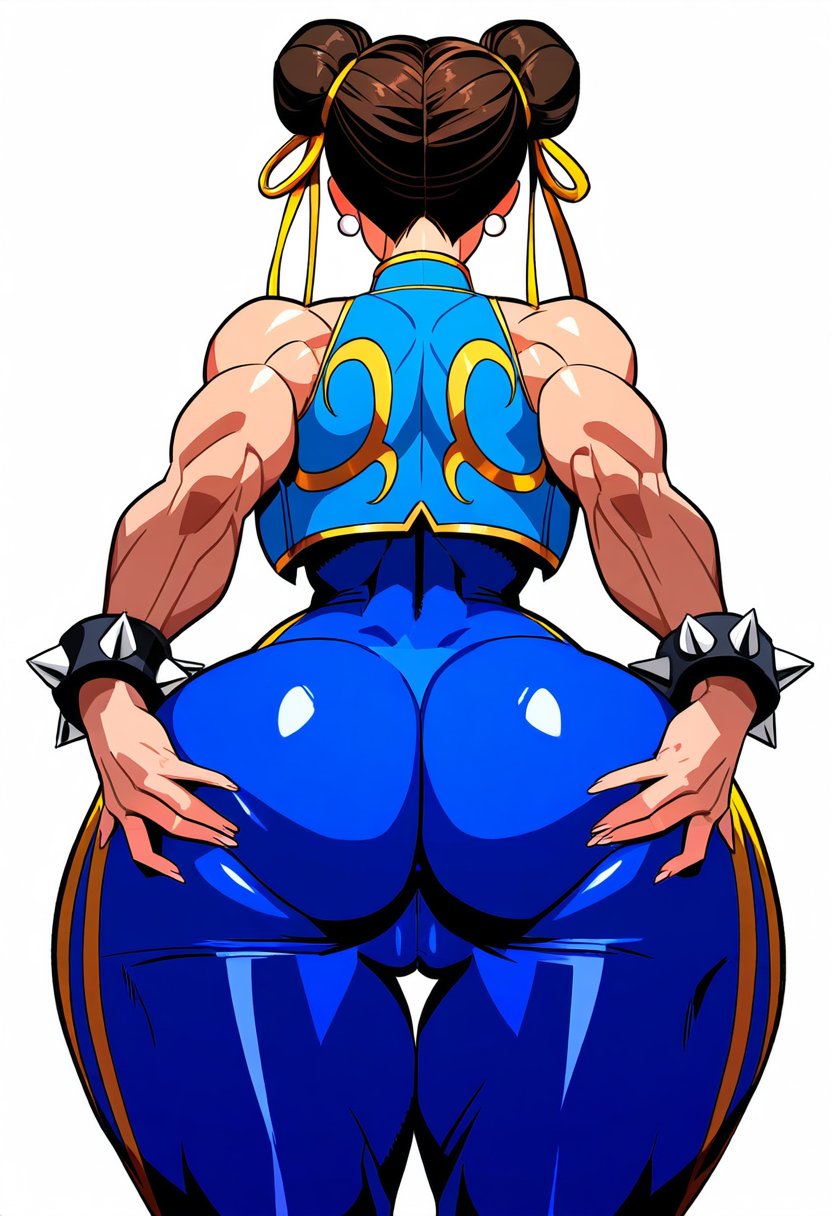 1girls ai_generated ass big_ass big_butt capcom chun-li female female_focus female_only futanurse huge_ass huge_butt large_ass large_butt muscular_arms muscular_thighs spread_ass street_fighter street_fighter_alpha tagme thick_thighs thighs tight_clothing