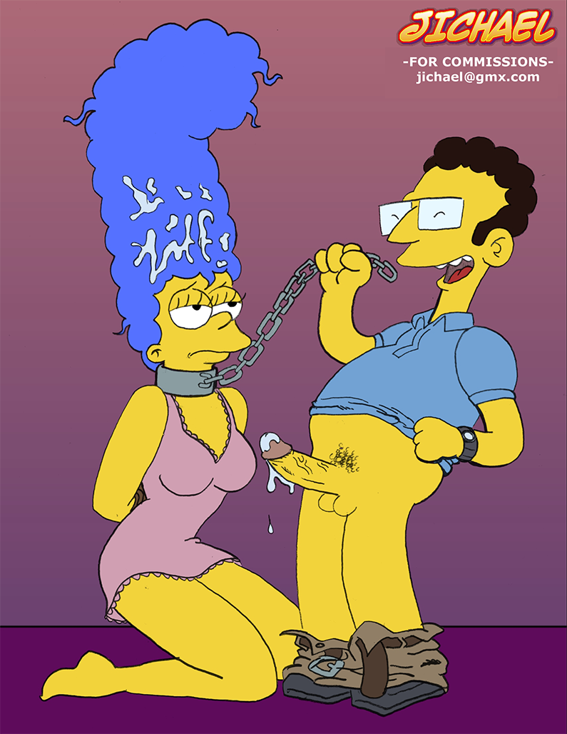 artie_ziff bondage color female human jichael male marge_simpson rapist rapist_official straight tagme the_simpsons unhappy unhappy_female