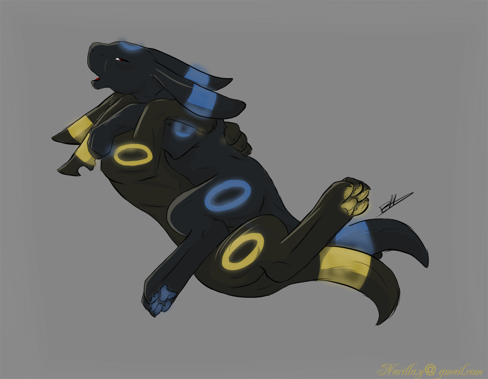 eeveelution fur furry_ears furry_tail nintendo pokémon_(species) pokemon pokemon_(species) tagme tail umbreon volac