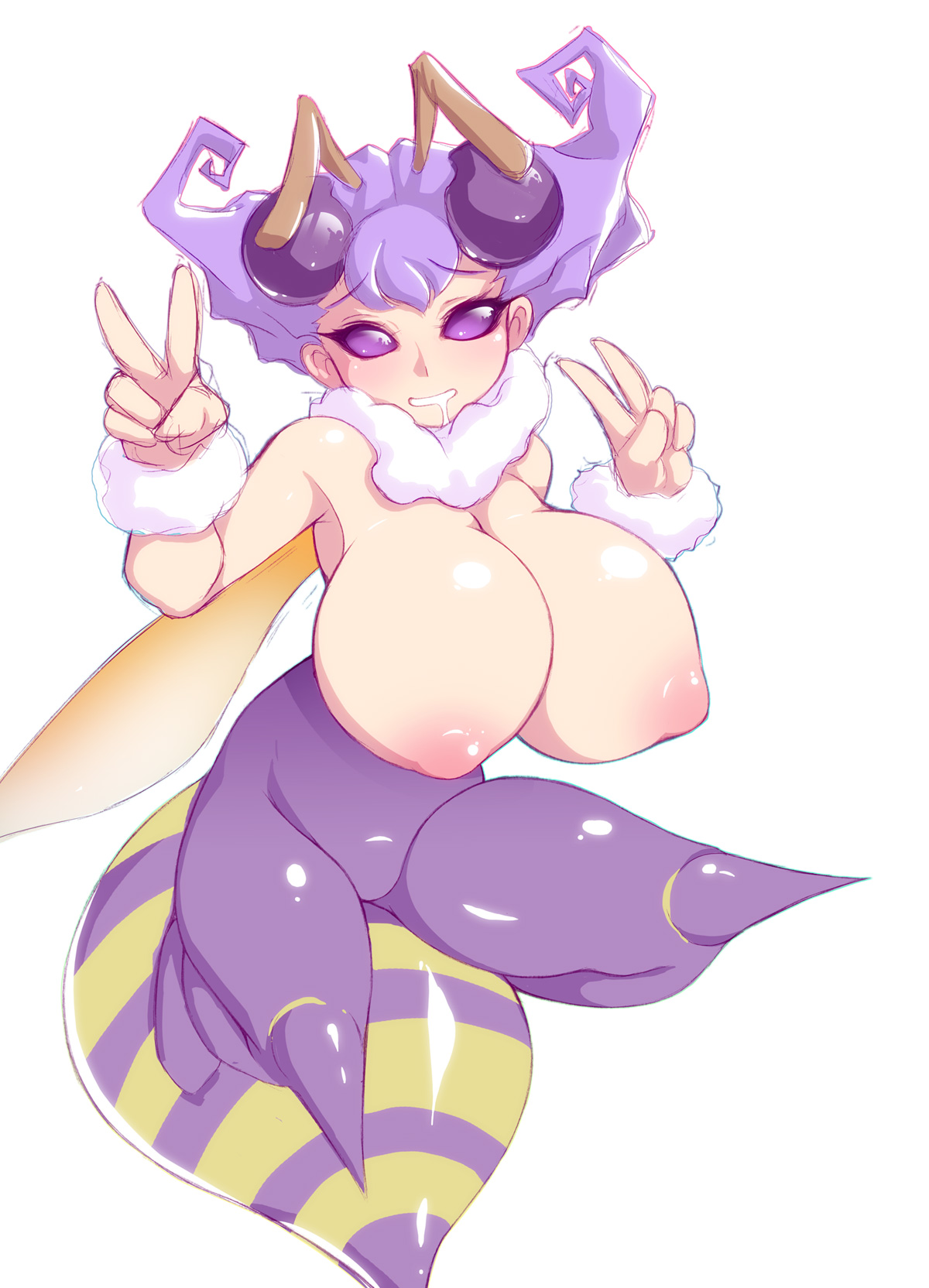 breasts, darkstalkers, female, large breasts, noise (artist), q-bee, tagme