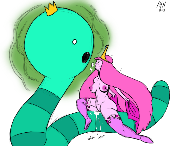 1girls a4h adventure_time hypnosis hypnotized king_worm mind_control nude nude_female princess_bubblegum royal royalty tagme thighhighs