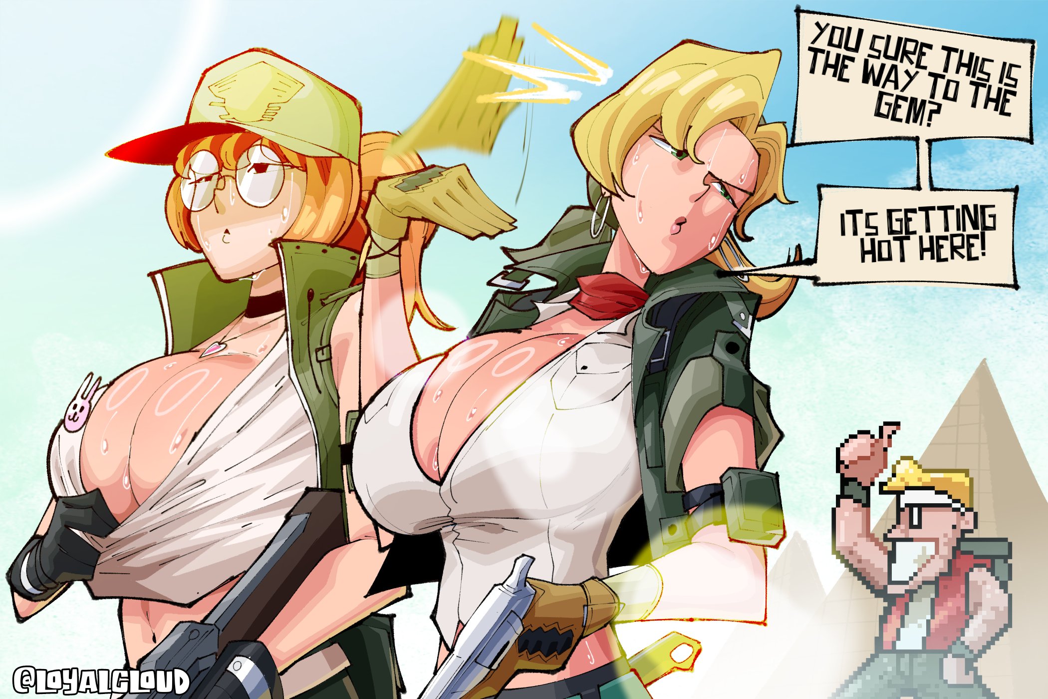 cloudiel, eri kasamoto, fio germi, marco rossi, metal slug, tagme