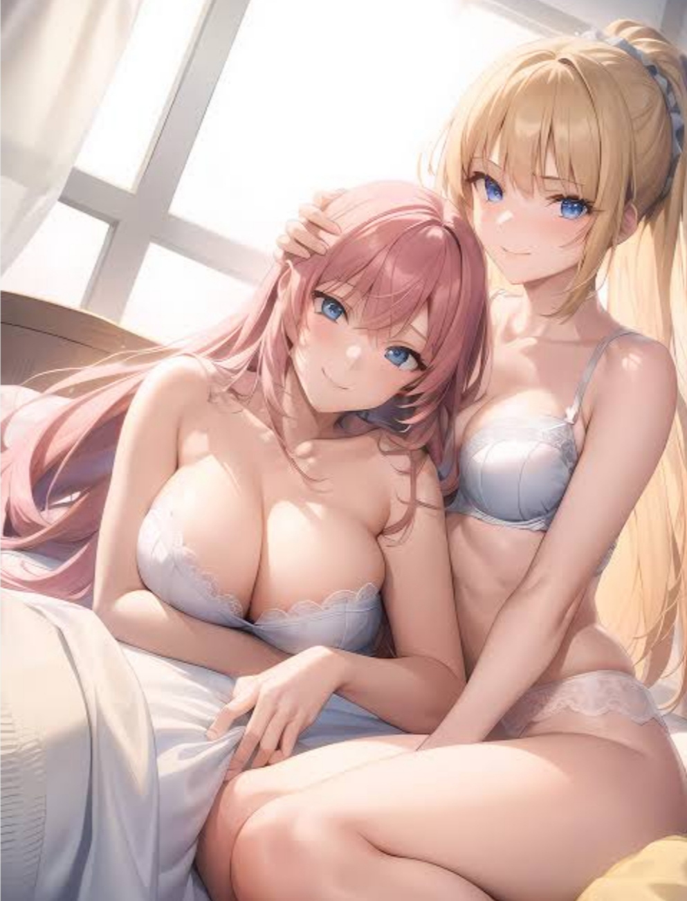 ai_generated big_breasts bikini classroom classroom_of_the_elite ichinose ichinose_honami_(cote) karuizawa_kei