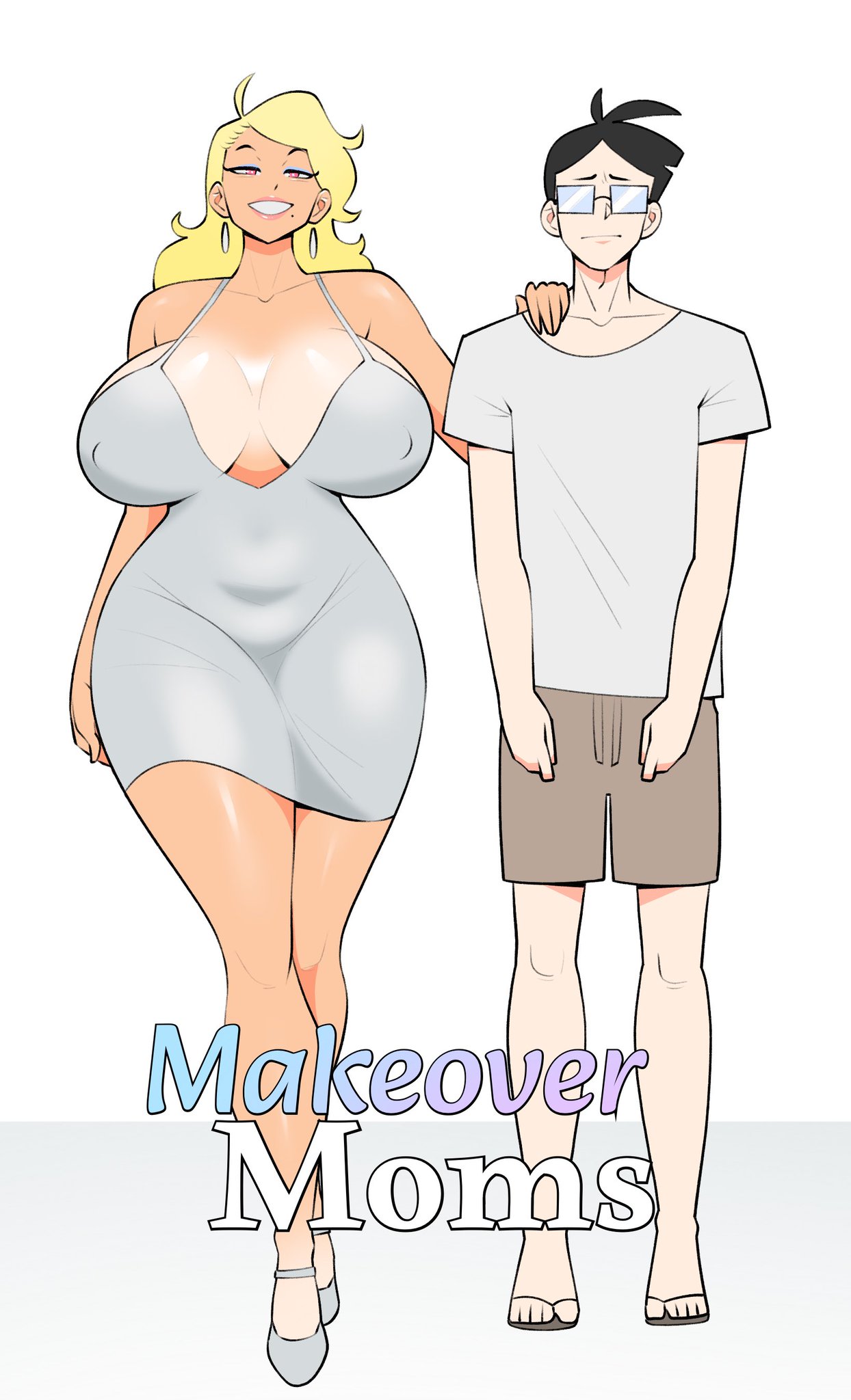 1boy, 1boy1girl, 1girls, big ass, big breasts, big thighs, bigger female, breasts, breasts bigger than head, chest, curvaceous, curvy, curvy figure, digital media (artwork), female, height difference, hips, hourglass figure, huge ass, huge breasts, huge thighs, incest, incest (lore), jopuari, large ass, large breasts, large thighs, larger female, light skin, light-skinned female, male, male/female, mature, mature female, milf, mom, mommy, mother, mother and son, older female, older female and younger male, original, original character, original characters, shorter male, size difference, slim waist, smaller male, son, story, straight, taller female, taller girl, thick, thick hips, thick legs, thick thighs, thighs, voluptuous, waist, wide hipped female, wide hips, wide thighs, younger male