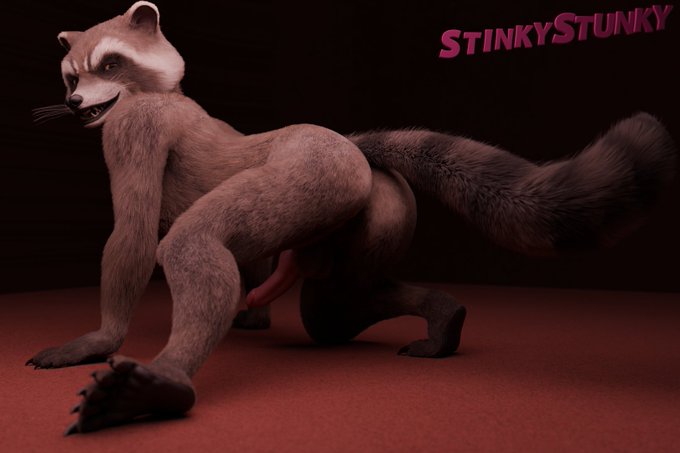 Rocket Raccoon (Marvel) Rule 34 Image