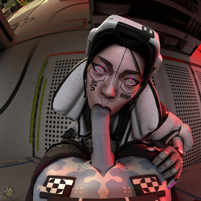 1boy, 1girls, 3d, assassin (marathon), bungie, erection, fellatio, female, male, marathon (bungie), oral, oral sex, penis, thief (marathon), v01dwatcher