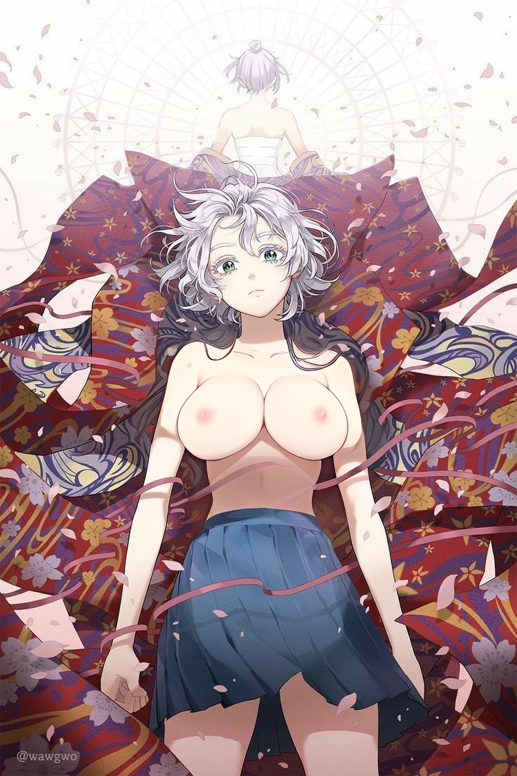 1female 1girls 1woman 2024 ai_generated big_breasts breasts delinquent female female_focus female_only gangster green_eyes nipple nipples partially_clothed partially_clothed_female partially_naked partially_naked_female partially_nude partially_nude_female pink_nipples senju_kawaragi sensual slut tokyo_revengers topless whore