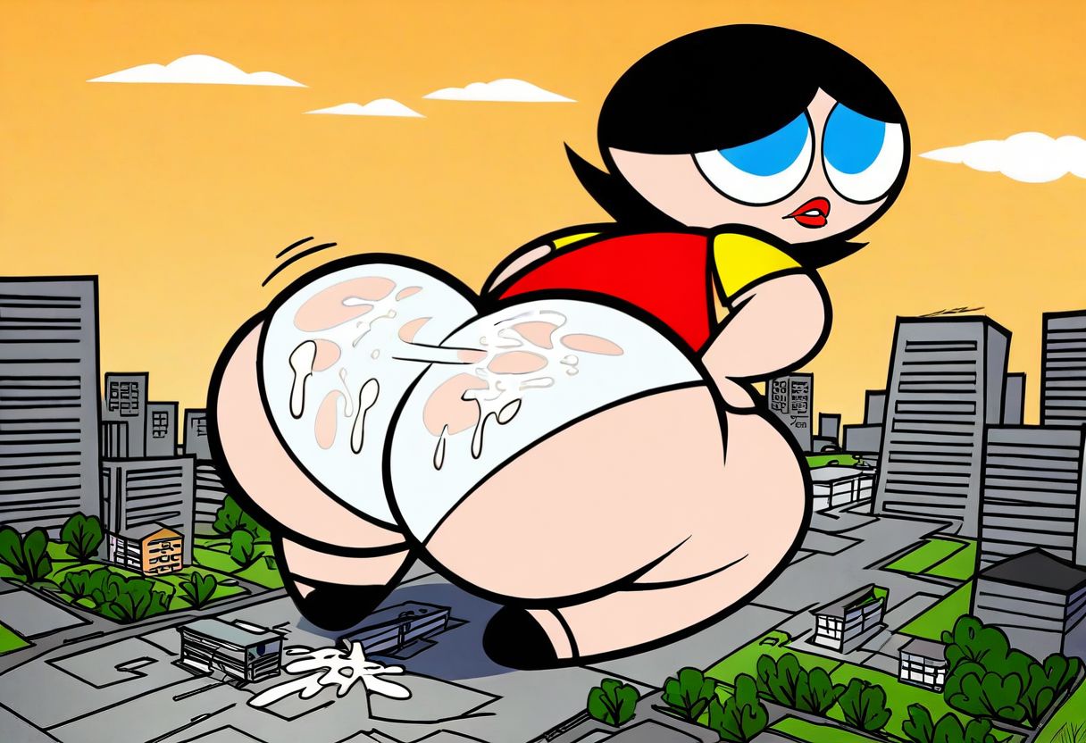 ai_generated big_ass big_booty big_butt cum cum_covered giantess gigantic_ass gigantic_butt gts mature_female mature_woman ms._keane powerpuff_girls semen_on_ass semen_on_body solo teacher thick_thighs underwear white_panties wide_hips