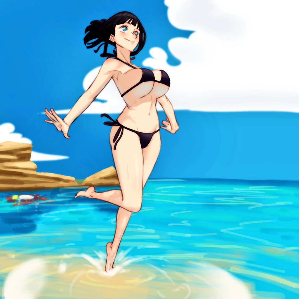 1girls adult adult_female ankles armpits back-tie_bikini back-tie_swimwear bare_armpits bare_arms bare_belly bare_calves bare_chest bare_hands bare_hips bare_knees bare_legs bare_midriff bare_navel bare_shoulders bare_skin bare_soles bare_thighs bare_toes barefoot belly belly_button bikini bikini_bottom bikini_only bikini_top black_bikini black_bikini_bottom black_bikini_top black_hair black_hair_female black_string_bikini black_swimsuit black_swimwear blue_eyes blue_eyes_female blue_sky bouncing_breasts bouncing_tits breasts busty busty_female busty_girl calves closed_mouth_smile clouds collarbone curvaceous curvaceous_body curvaceous_female curvaceous_figure curvaceous_hips curvy curvy_body curvy_female curvy_figure curvy_hips day daylight daytime elbows exposed_armpits exposed_arms exposed_belly exposed_chest exposed_hips exposed_legs exposed_midriff exposed_navel exposed_shoulders exposed_skin exposed_thighs exposed_toes feet female female_focus female_only fingernails fingers full_body groin half_naked half_nude halterneck happy high_resolution highres horizon hourglass_figure knees large_breasts lean_figure legs long_hair mature mature_female midriff naked naked_female naked_woman narrow_waist navel nico_robin nude nude_female nudity ocean one_piece outdoor outdoor_nudity outdoors outside sea seaside semi_nude shaking_breasts shoulders side-tie_bikini sky slender_body slender_waist slim_waist smile smiley_face smiling smirk solo standing string_bikini swimsuit swimwear thick_thighs thighs underboob wide_hips