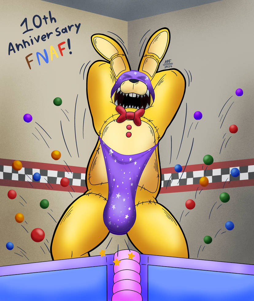 1boy anonymousfilesartist anthro anthro_male anthro_only arms_behind_head arms_up atomic_wedgie ball_pit boner bulge bulge_through_clothing bulge_under_clothes bunny buttons deviantart digital_media_(artwork) erection fazbear_frights fetish five_nights_at_freddy's fnaf furry furry_male furry_only hands_behind_head into_the_pit jpeg lagomorph male male_only no_humans no_sex only_male pit_spring_bonnie_(fnafitp) pizzeria purple_underwear rabbit rabbit_ears red_bow_tie red_bowtie red_button safe safe_for_work sfw solo solo_male spring_bonnie spring_bonnie_(fnaf) stitch_(sewing) underwear underwear_on_head underwear_only wedgie wedgie_fetish wedgied_male yellow_body yellow_fur