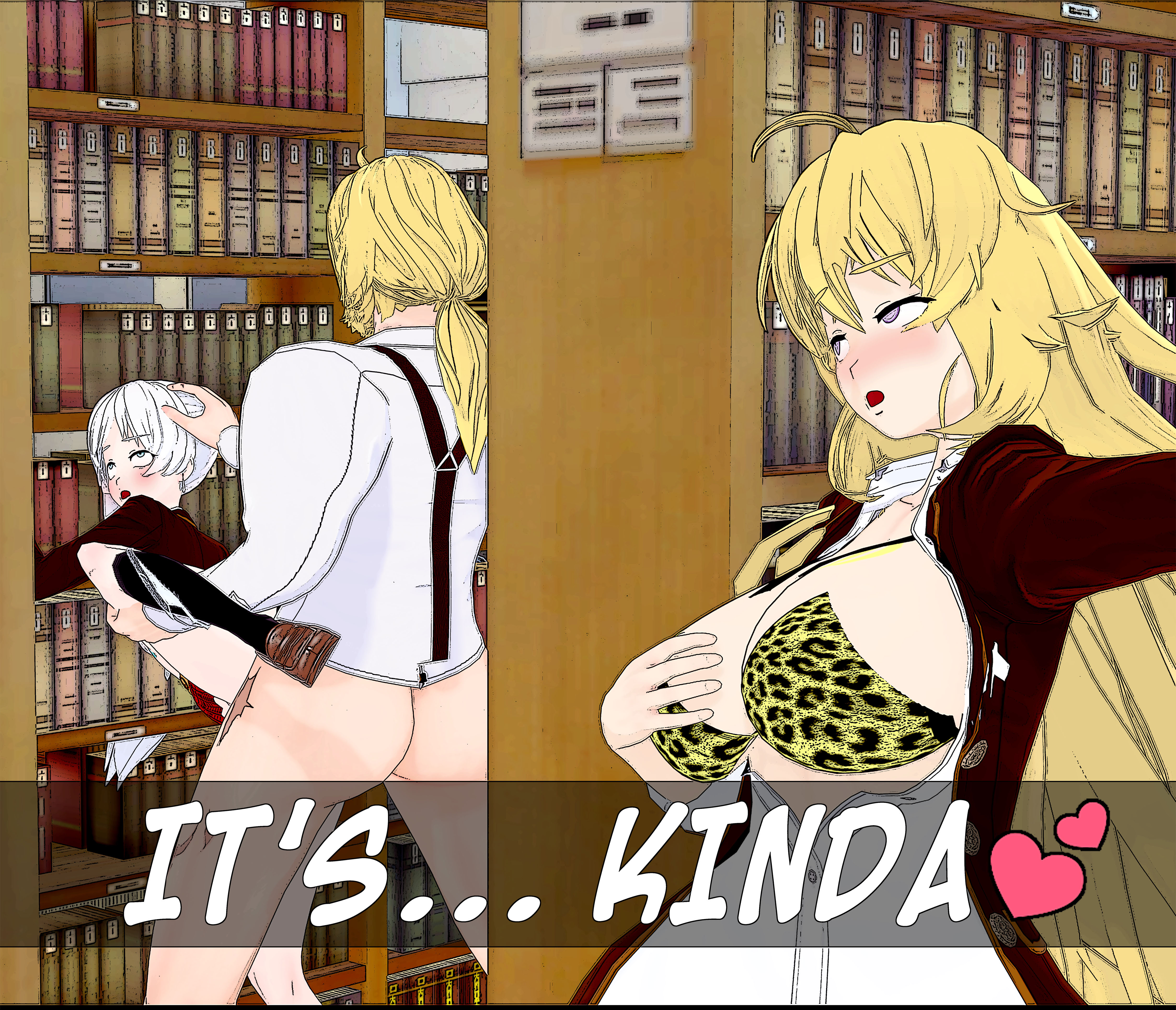 aged up, fatallyobsessed, female, jaune arc, professor arc, rwby, weiss schnee, yang xiao long