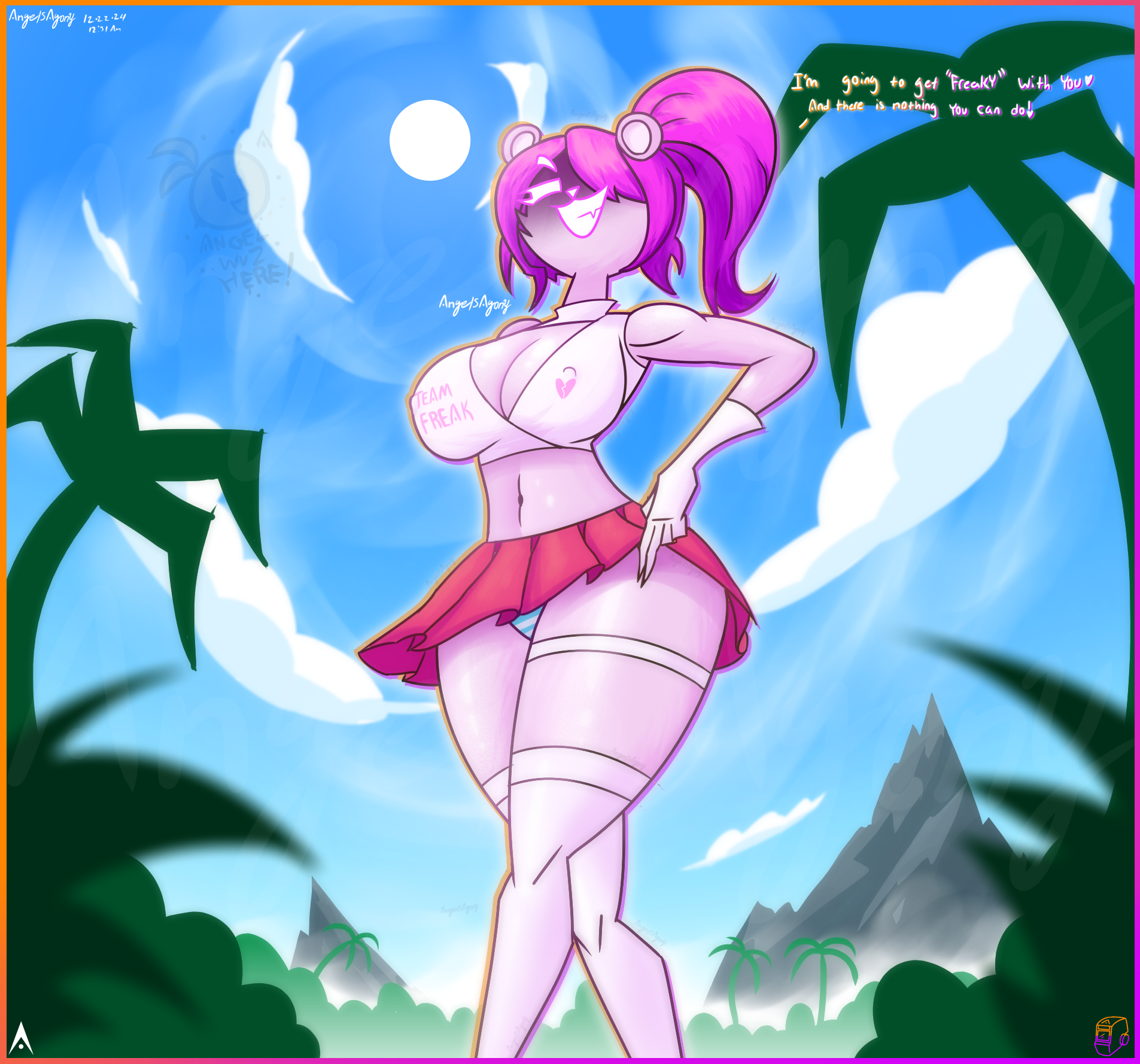 agonywelds, angelsagony, ass, big breasts, breasts, female, femdom, fortnite, fortnite: battle royale, freaky team leader, raven team leader, skirt, thick ass, thick thighs, thighs