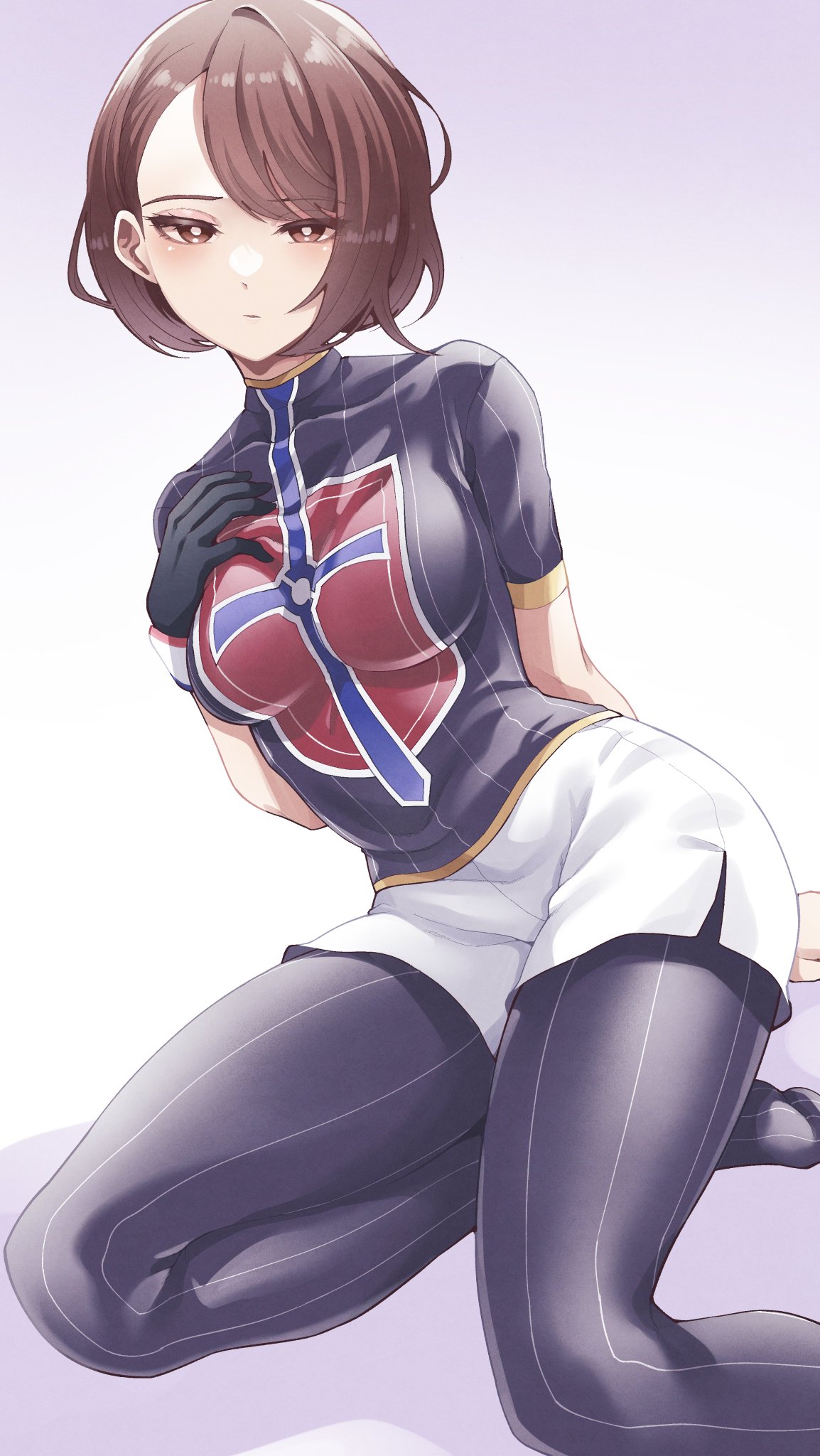 brown_eyes brown_hair clothing gloria_(pokemon) pokemon pokemon_ss sfw shorts tagme tokufumi