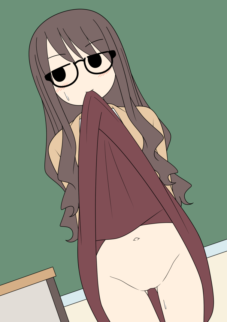 1girls, chibi, female, juukyuu, no panties