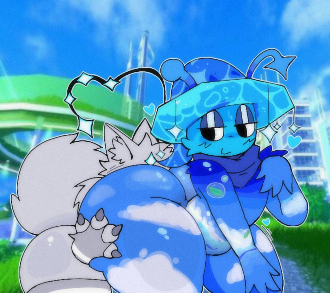 2d, 2femboys, anilingus, ass, ass in face, ass on face, big ass, facesitting, femboy, femboy on femboy, femboy on male, frutiger aero, furry, gay, guhg kemon, luvia (mermio), male, male/male, rimjob, rimming