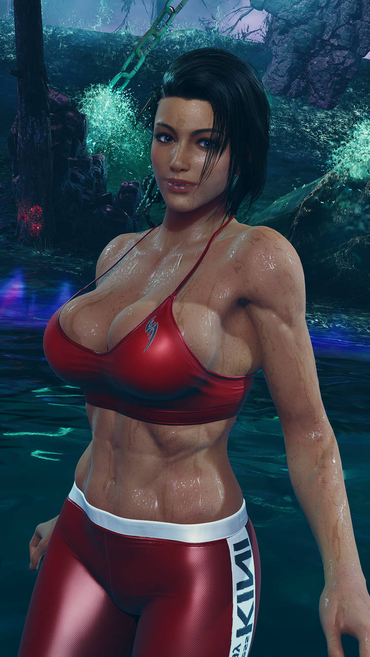 1girls 3d ass azucena_milagros_ortiz_castillo bandai_namco beach big_ass big_breasts breasts brown_eyes brown_hair curvy curvy_female curvy_figure dark-skinned_female dark_skin earrings female female_only hair_ornament huge_breasts latina medium_hair mod namco peruvian peruvian_female pose seductive solo standing sweat tanned tekken tekken_8 thick_thighs video_game_character voluptuous voluptuous_female wide_hips