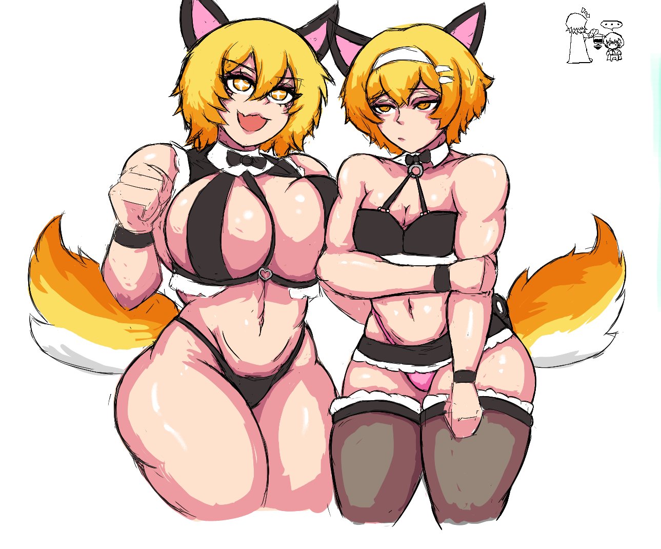 1boy, blonde hair, don quixote (limbus company), female, femboy, limbus company, littleteze, male, project moon, sinclair (limbus company)