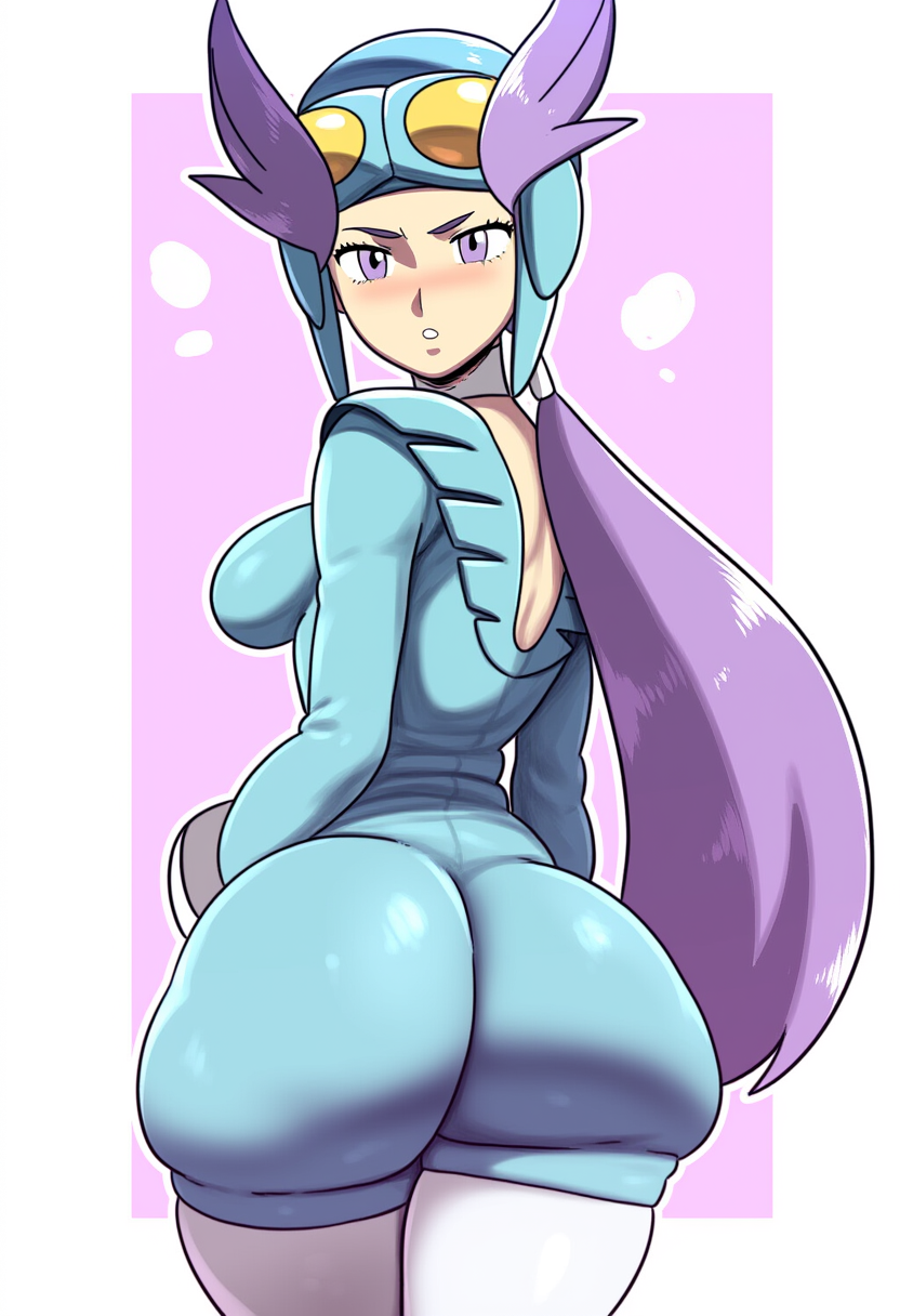 1girls 2024 2d 2d_(artwork) ai_generated ass big_ass game_freak mullon nintendo novelai pokemon pokemon_(anime) pokemon_(game) pokemon_oras pokemon_rse solo solo_female solo_focus thick_thighs winona_(pokemon)