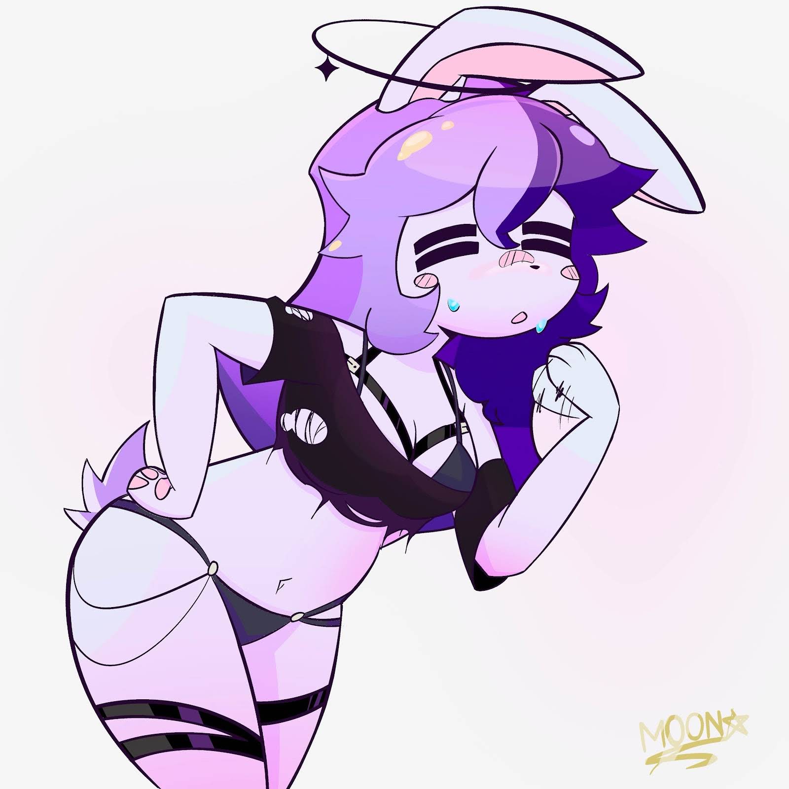 animation meme community, fan character, fan characters, furry, hair, oc, ocs, original, original character, original characters, periwinkle hair, purple, sashley, sex, sexy, stellarmoonreal
