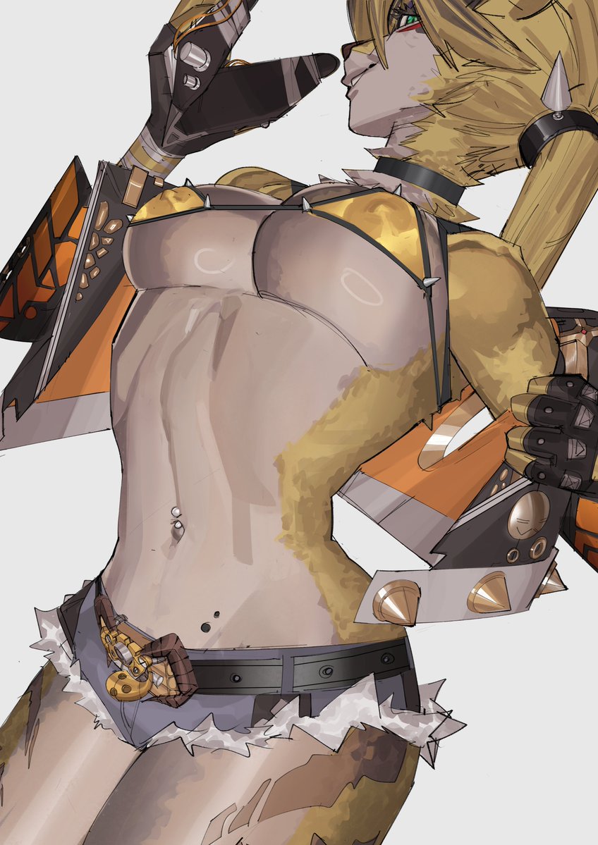 1girls, anthro, anthrofied, bikini, clothed, clothing, feline humanoid, female, female only, green eyes, hoyoverse, kowalalaa, mihoyo technology (shanghai) co. ltd., pulchra fellini, solo, zenless zone zero