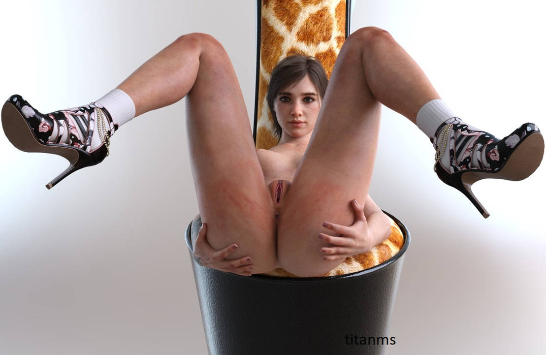 1girls, 3d, ass, breasts, brown hair, ellie (the last of us), ellie williams, feet up, female, female focus, female only, high heels, lying, lying on back, medium breasts, naked footwear, naked heels, nude, pinup, pinup pose, pussy, skinny, small breasts, tagme, the last of us, the last of us 2, titanms