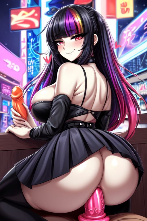 absurd_res ai_generated anal anal_insertion anal_masturbation anal_object_insertion anal_only anal_sex anal_training anus anus_peek ass ass_cleavage ass_focus asshole bangs butt_crack butt_focus devious_grin exhibitionism exposed exposed_ass goth goth_girl gothic gothic_girl looking_at_viewer looking_back public seductive seductive_eyes seductive_look seductive_smile sex_toy skirt skirt_lift skirt_up solo vindictivegirth