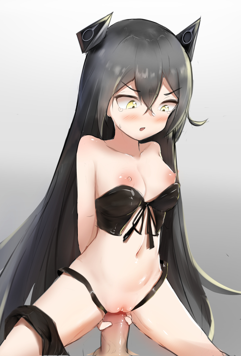 black_hair ever_(nann2013) girls'_frontline hair_between_eyes judge_(girls'_frontline) long_hair penetration penis pussy sangvis_ferri tagme tagme_(artist) tears vaginal_insertion veiny_penis very_long_hair yellow_eyes