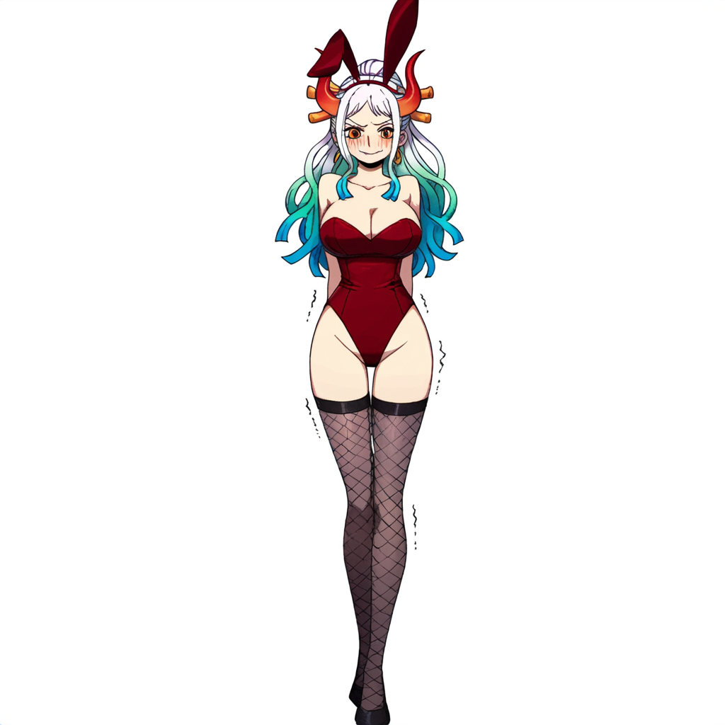 ai_generated bunnysuit female female_only lustfulsketches one_piece yamato_(one_piece)