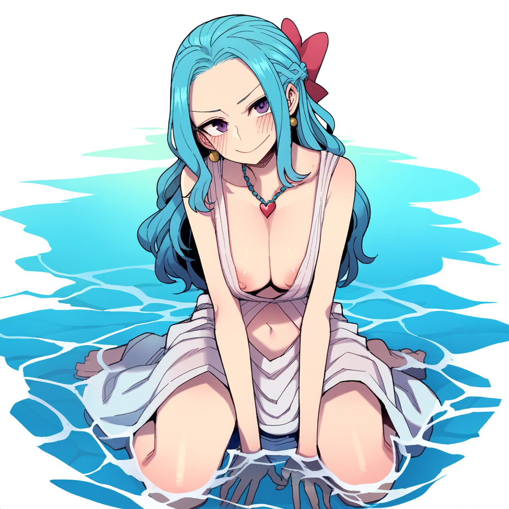 ai_generated female female_only lustfulsketches nefertari_vivi one_piece