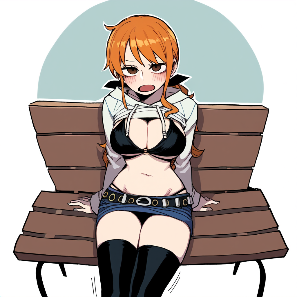 ai_generated female female_only lustfulsketches nami_(one_piece) one_piece