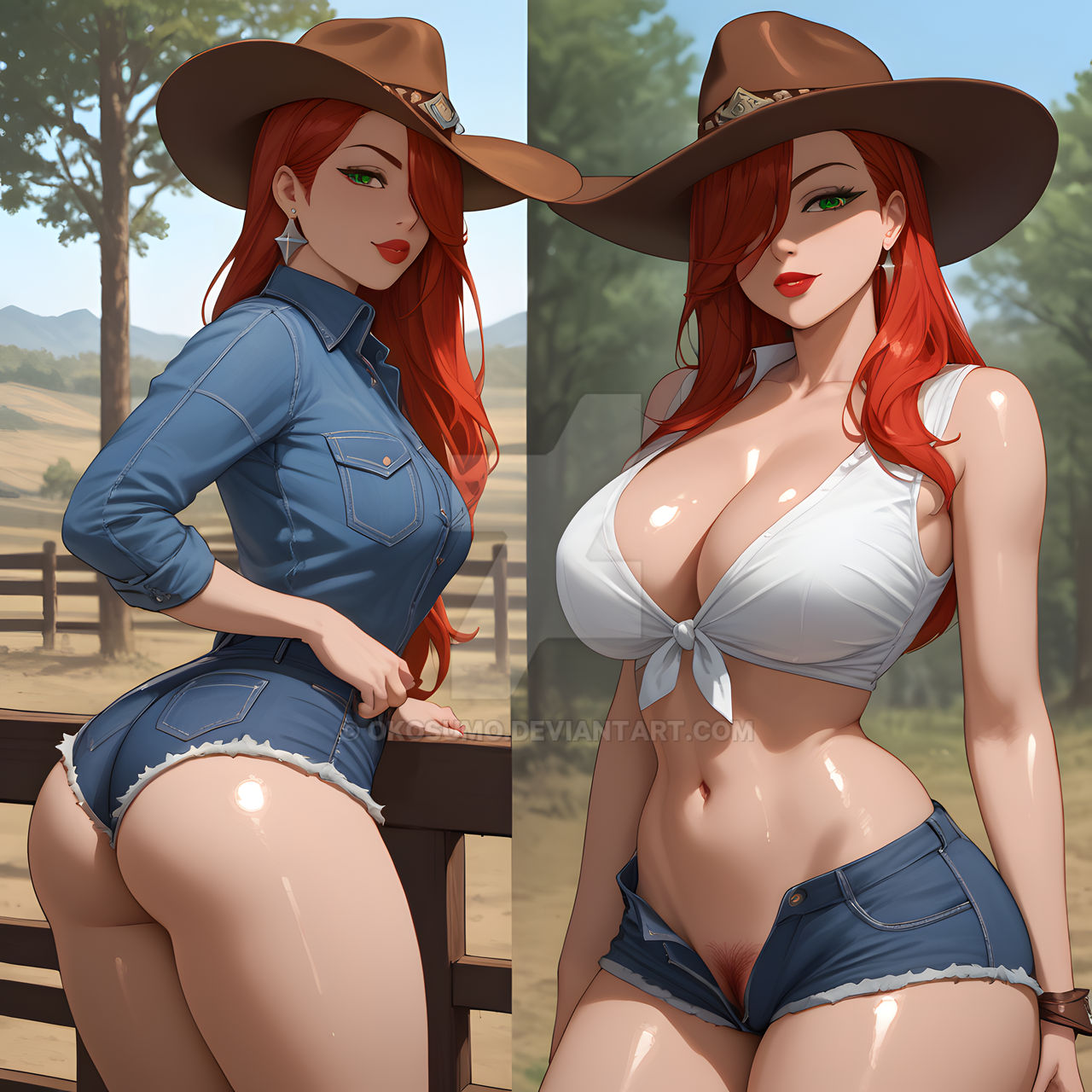1girls, ai generated, ass, ass focus, breasts, cleavage, curvaceous, curvaceous body, curves, curvy, curvy body, curvy female, curvy figure, deviantart, exposed ass, exposed breasts, exposed butt, female, female only, green eyes, hourglass figure, inner sideboob, jessica rabbit, light skin, light-skinned female, milf, okosumo, red hair, sideboob, solo, solo female, voluptuous, voluptuous female, watermark, who framed roger rabbit