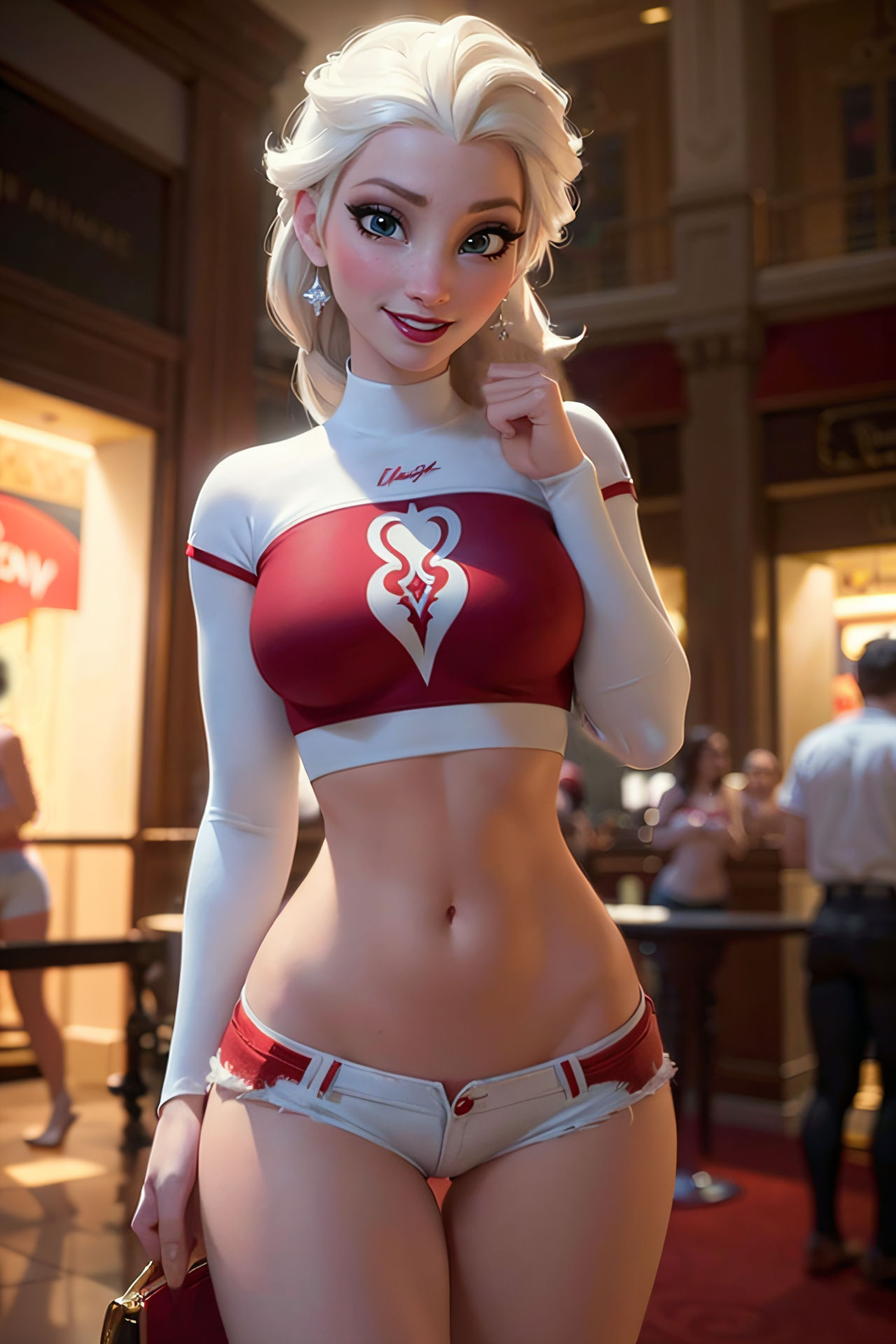 1girls ai_generated blonde_female blonde_hair blonde_hair blonde_hair_female blue_eyes curvaceous curvaceous_body curves curvy curvy_body curvy_female curvy_figure elsa_(frozen) female female female_only frozen_(film) holyoilsus hourglass_figure light-skinned_female light_skin solo solo_female voluptuous voluptuous_female