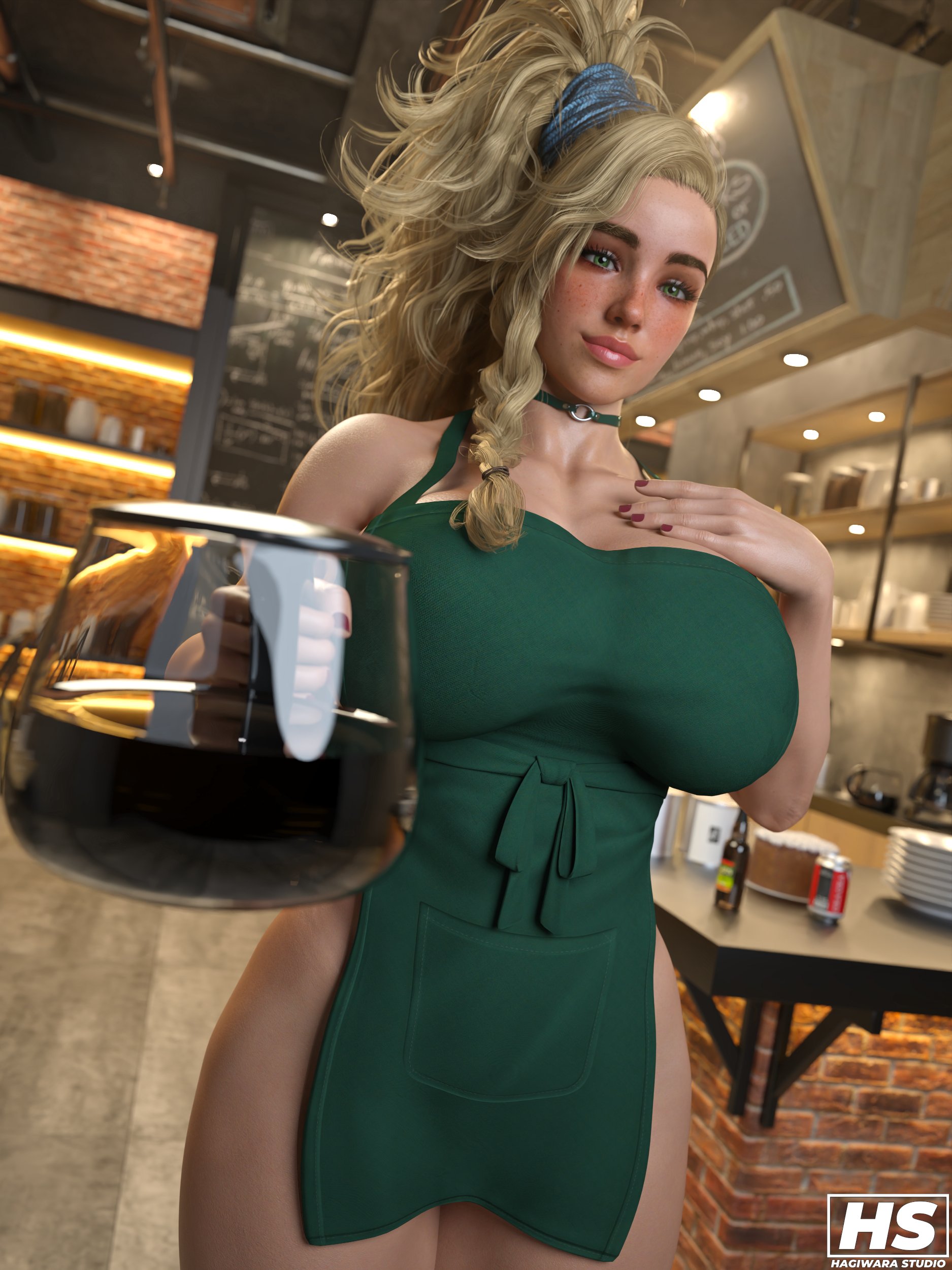 3d, ass, big ass, big breasts, breasts, curvaceous, female, female only, gemma (monster hunter wilds), hagiwara studio, monster hunter, monster hunter wilds, solo, solo female, tagme, thick thighs