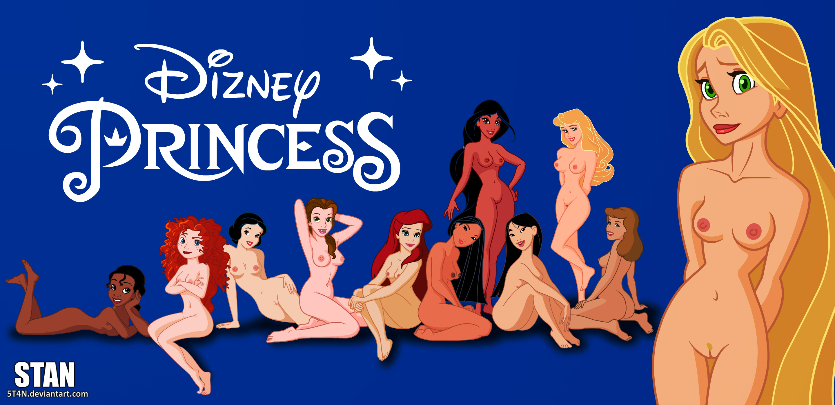 11girls, 2d, african american, african female, aladdin (1992 disney film), alternate version, arabian female, ariel (the little mermaid), aurora (sleeping beauty), badassk9, barefoot, beauty and the beast (1991 film), belle (beauty and the beast), black hair, blonde hair, blue background, blue eyes, brave, brown body, brown eyes, brown skin, casual, celtic, chinese female, cinderella (1950 film), cinderella (disney character), color, completely nude, crossover, curly hair, dark skin, dark-skinned female, disney, disney princess, edit, fa mulan, female, female only, green eyes, group, human, jasmine (aladdin), jpeg, merida, mulan (1998 film), multiple females, multiple girls, native american, native american female, navel, nipples, nonsexual, nonsexual nudity, nude, nude female, pale skin, pixar, pocahontas, pocahontas (character), princess, princess jasmine, princess tiana, pussy, rapunzel, red hair, royalty, scottish, sleeping beauty (1959 film), snow white (disney), snow white and the seven dwarfs (1937 film), tangled, the little mermaid (1989 film), the princess and the frog, tiana