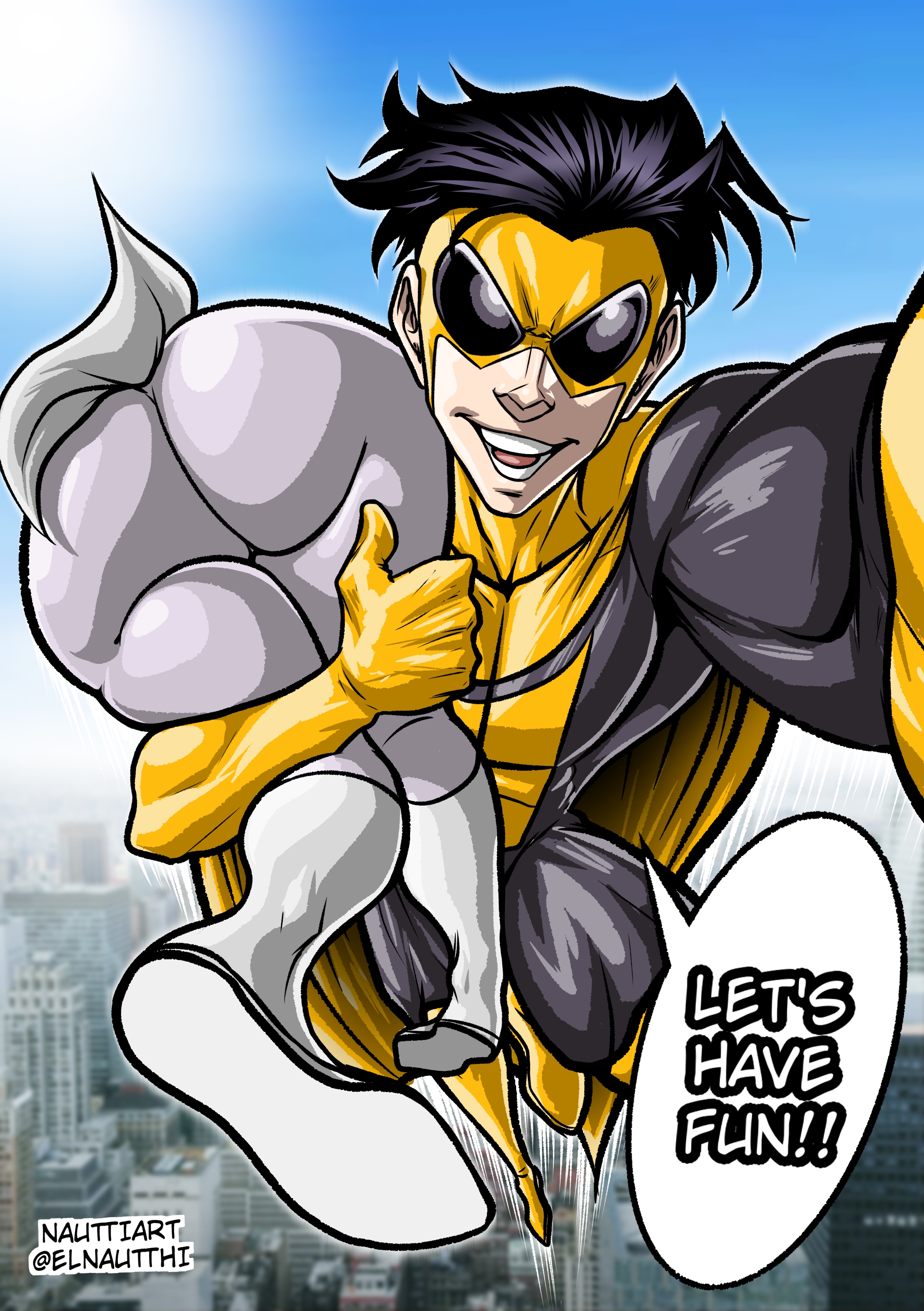 alternate ass size, alternate body type, anissa, ass, big ass, big breasts, big butt, bimbo, bimbo body, breasts, carrying over shoulder, comic, comic page, defeated villainess, female, imminent rape, imminent sex, invincible, invincible (comics), invincible (tv series), male, male/female, mark grayson, meme, nauttiart, rape, rapist gets raped, sinister mark (invincible), text, tomboy, viltrumite