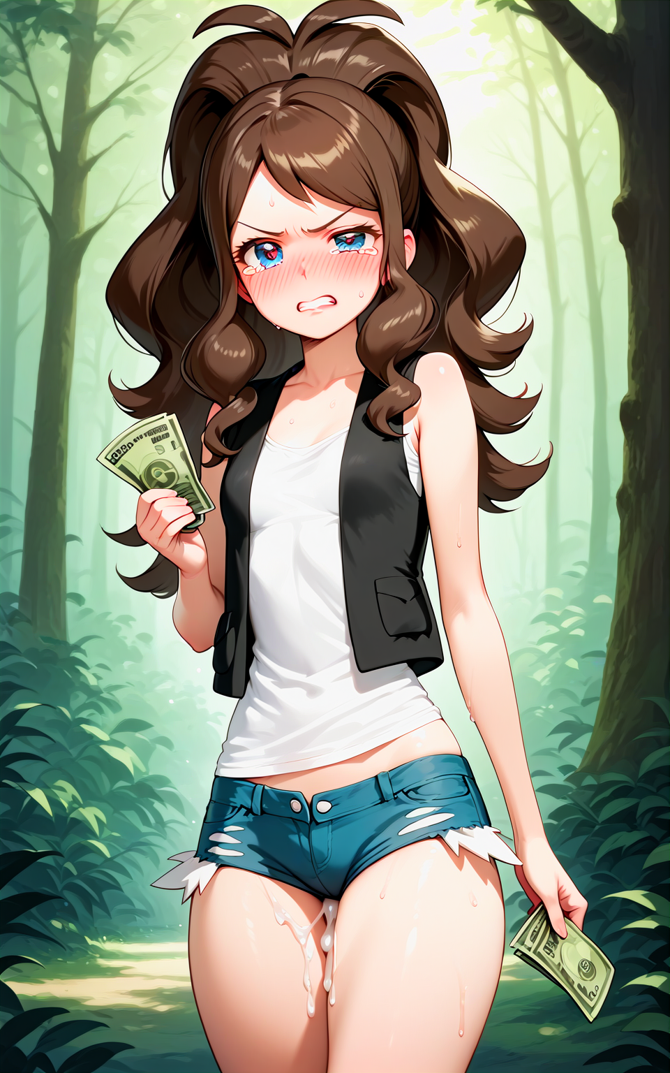 adult_and_teenager after_rape age_difference ai_generated defeated_heroine hilda_(pokemon) minishorts older_man_and_teenage_girl payment pokemon pokemon_bw pokemon_trainer teenage_girl thick_thighs ugly_bastard