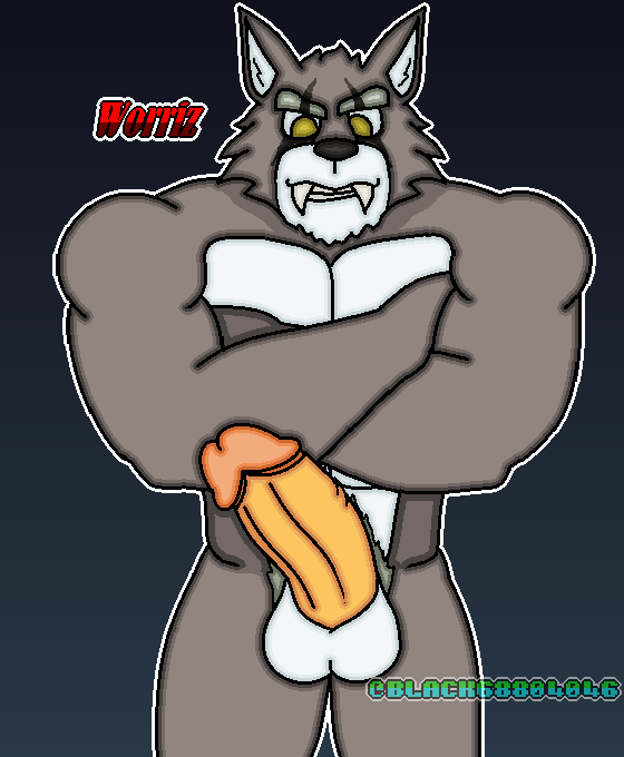 abs animal anthro balls biceps big_boner big_cock big_dick big_penis black68804046 boner cock dick evil fangs glans grey_fur legends_of_chima legs looking_at_own_penis muscular naked pecs penis smirking triceps wolf worriz worriz_(chima) worriz_(legends_of_chima) wulkblack