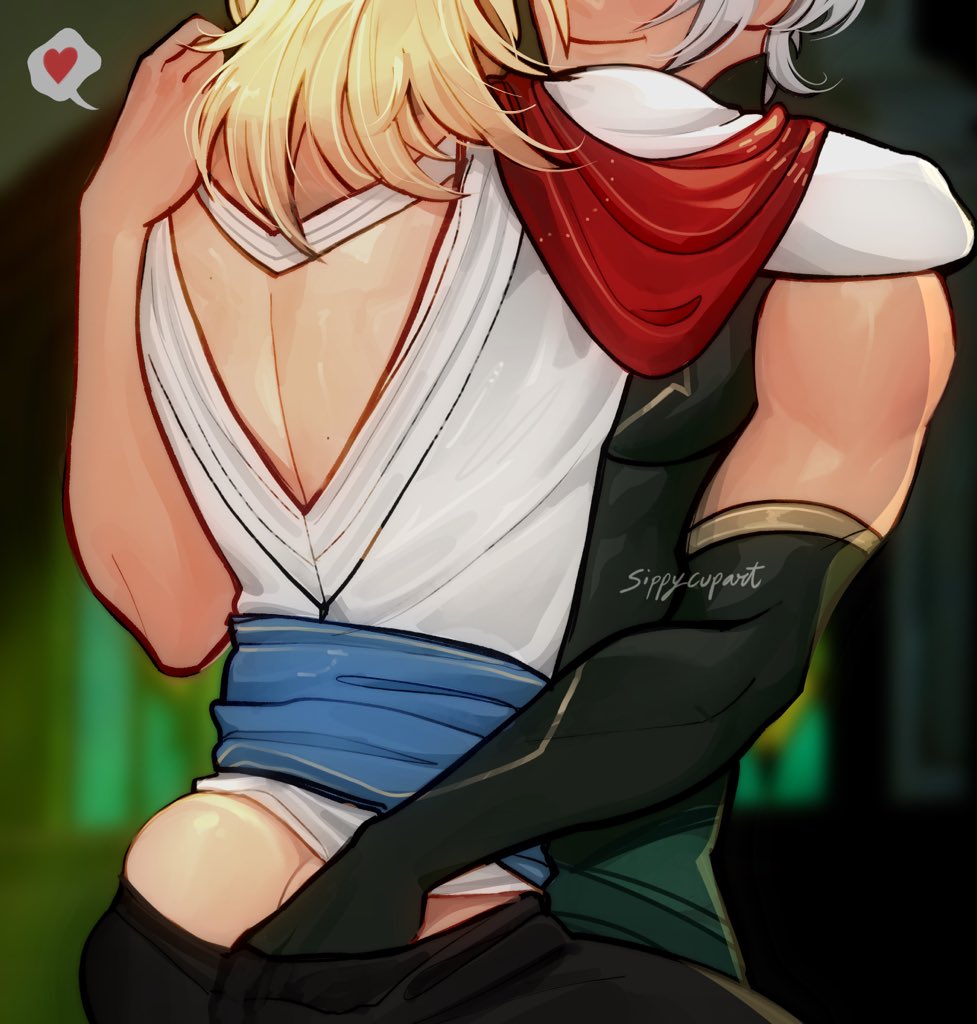 alhaitham (genshin impact), ass, ass focus, gay, genshin impact, kaveh (genshin impact), male, male only, pants down, sippycupart, tagme, yaoi