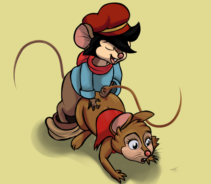 an_american_tail crossover doggy_style don_bluth duo female from_behind furry furry_female male milf mouse mouse_humanoid mrs._brisby penetration plain_background rodent rodent_humanoid secret_of_nimh sex straight te tony_toponi yellow_background