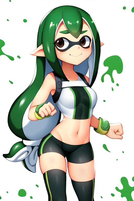 ai_generated alternate_species inkling my_hero_academia novelai splatoon splatoon_(series) tsuyu_asui