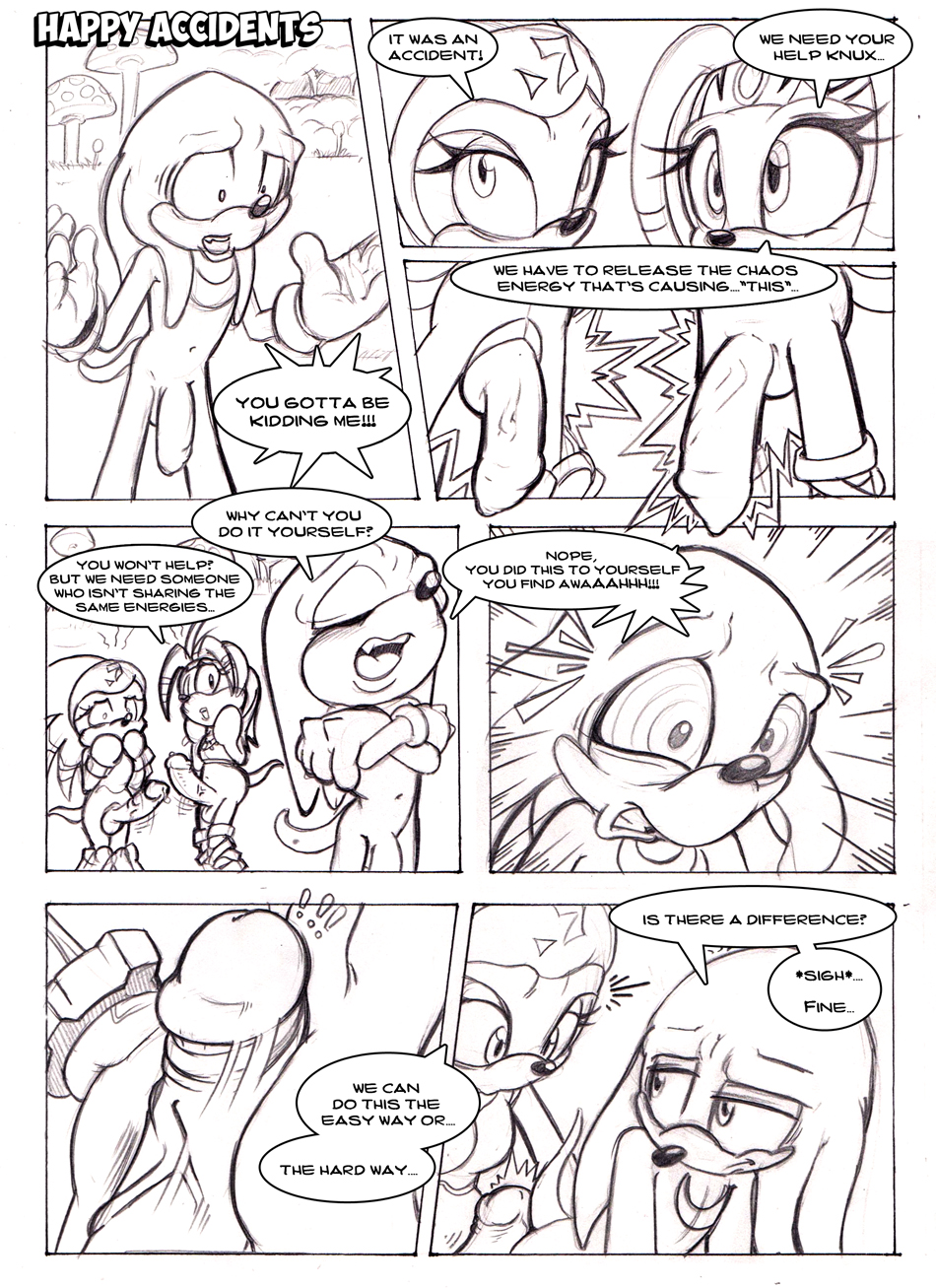 2013 2d anthro buttjob comic dialog dickgirl echidna english_text erection flaccid futa_is_bigger futanari intersex knuckles_the_echidna male malesub mobian mobian_(species) mobian_echidna monochrome neokat penis penis_size_difference sega sex shade_the_echidna sonic_(series) sonic_adventure sonic_the_hedgehog_(series) text tikal_the_echidna