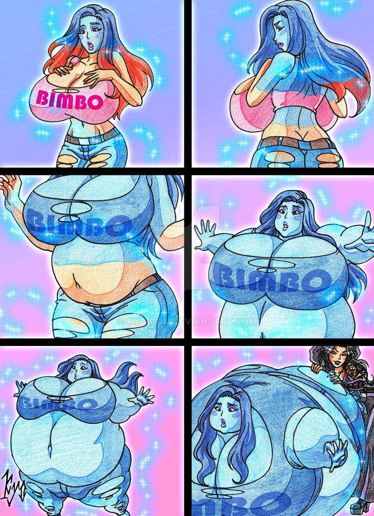 ass_expansion bimbo bimbofication blueberry_inflation breast_expansion comic gender_transformation kyo-domesticfucker mtf_transformation red_hair transformation witch