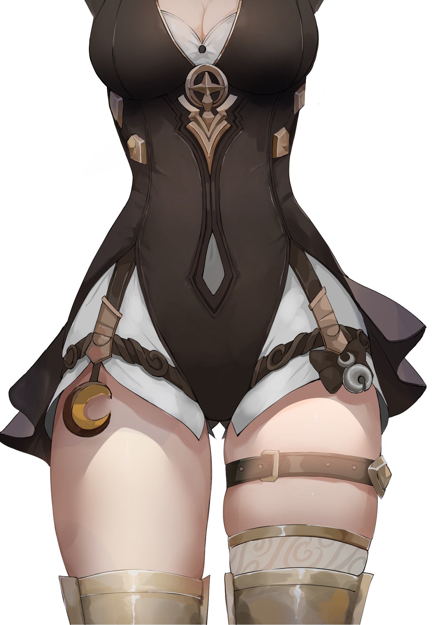 2025, big breasts, breasts, cipher (honkai: star rail), cleavage, female, honkai (series), honkai: star rail, hoyoverse, skindentation, smurtz, tagme, thick, thick thighs, thighs