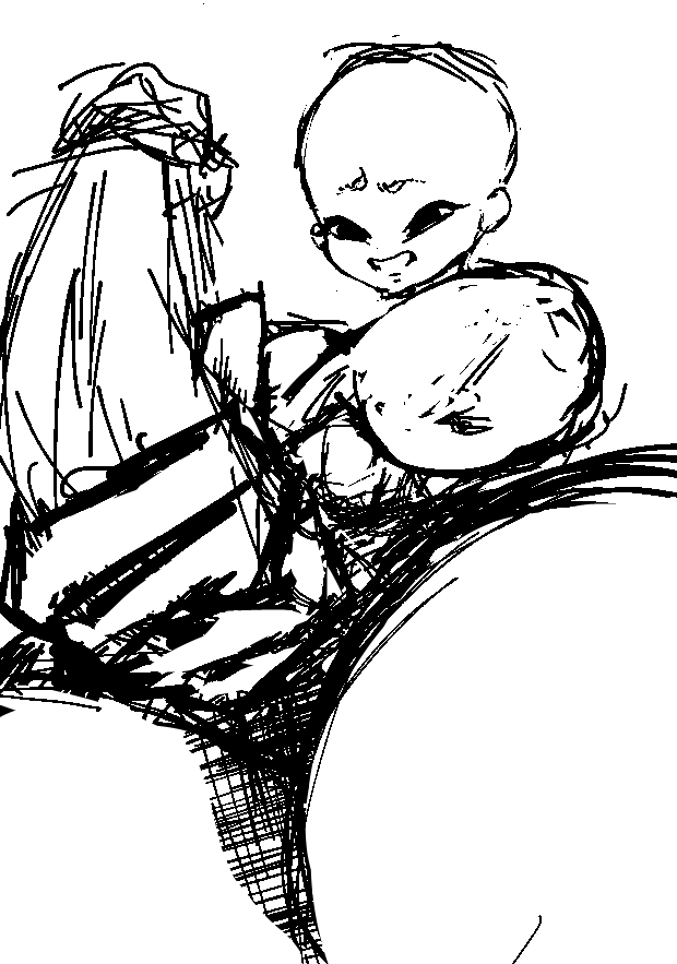 1futa big_breasts big_penis breasts breasts_out cock dick masturbation self_fondle sketch sketchy thick_thighs thighs unfinished wide_hips wip zommbay