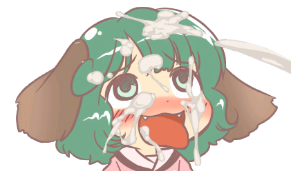 bukkake cum cum_on_face gyate_gyate kyouko_kasodani meme meme_reference touhou