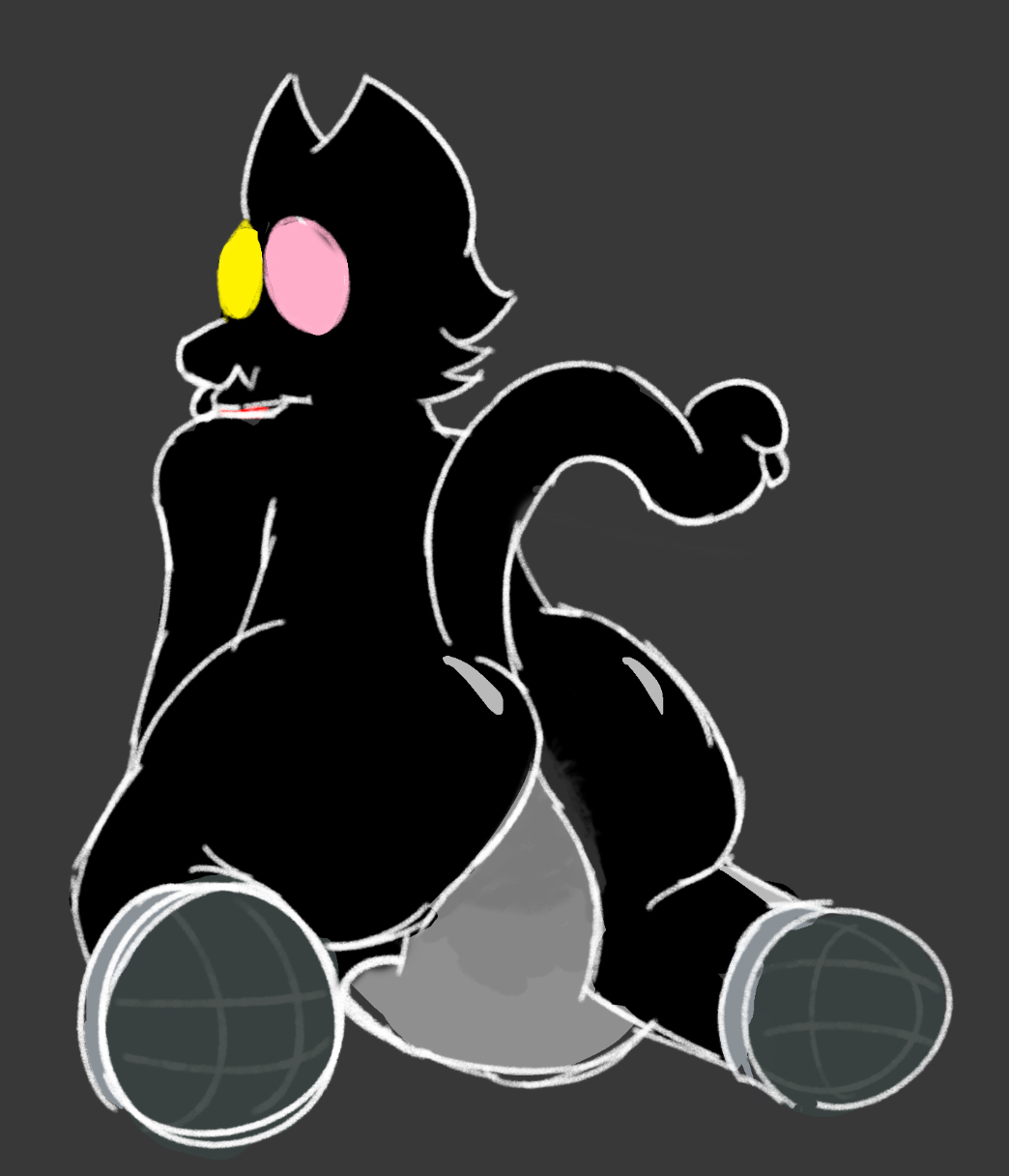 1other 2025 ambiguous_gender anal anal_sex anthro ass big_butt black_body black_fur canid cat_mike_(deltarune) colored deltarune deltarune_chapter_4 digital_drawing_(artwork) digital_media_(artwork) dildo dildo_in_ass dildo_insertion ears_up electronics felid feline fur hi_res mammal microphone mike_(deltarune) nude object_in_ass penetration pluey_(deltarune) rowanhbb sex_toy sex_toy_in_ass sex_toy_insertion simple_background solo tail undertale_(series)