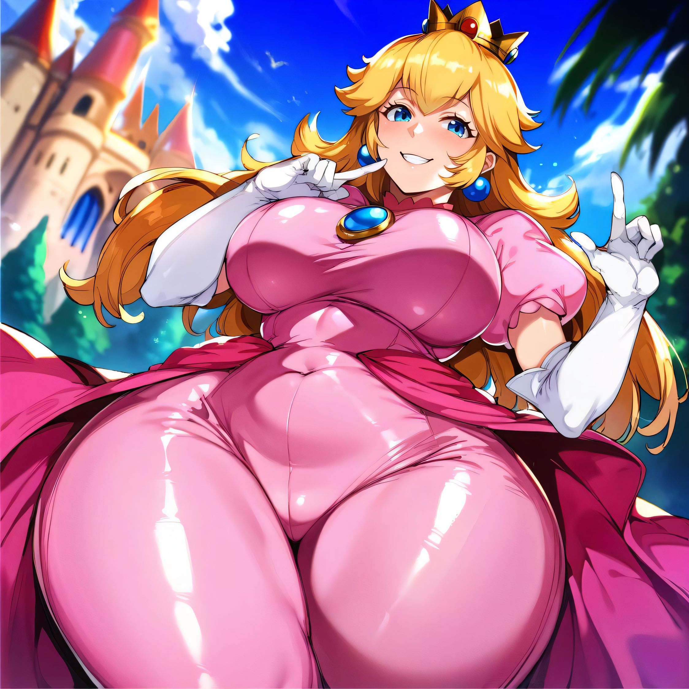 1girls, ai generated, alternate breast size, ass, ass focus, big breasts, bikini, blowjob, breasts, busty, cowgirl position, cum, cum in mouth, cum in pussy, cum inside, curvaceous, curvy, curvy body, curvy female, curvy figure, doggy style, fellatio, female, from behind position, huge breasts, irrumatio, large breasts, mario (series), missionary position, nipples, princess peach, pussy, pussy focus, reverse cowgirl position, spooning, spread legs, super mario bros., sweat, sweating, sweaty, sweaty body, sweaty breasts, swimwear, thick thighs, thighs, venus body, voluptuous