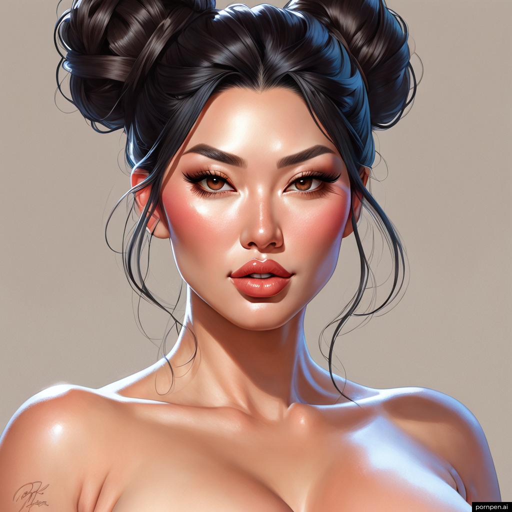 ai ai_generated asian asian_female big_breasts bimbo huge_breasts